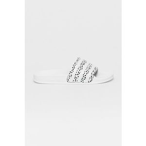 Šľapky adidas Originals FX5922 dámske, biela farba vyobraziť