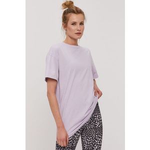 Tričko Vero Moda dámske, fialová farba vyobraziť