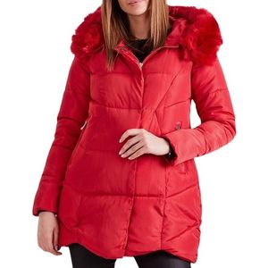 Dámska červená zimná bunda vyobraziť