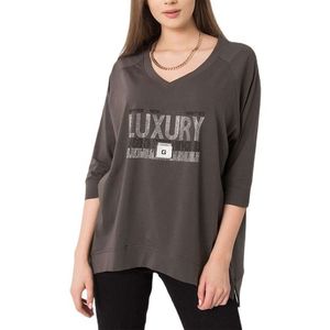 Khaki dámske tričko luxury vyobraziť