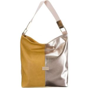Badura žlto-zlatá športové shopper bag vyobraziť