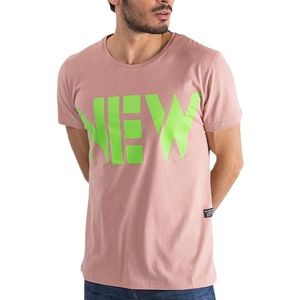 Ružové pánske tričko new vyobraziť
