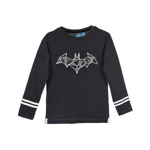 Batman tmavo sivé chlapčenské tričko s dlhým rukávom vyobraziť