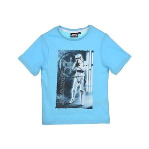 Star wars svetlo modré chlapčenské tričko vyobraziť