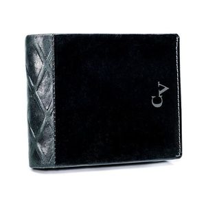 Pánska čierna kožená peňaženka cavaldi vyobraziť