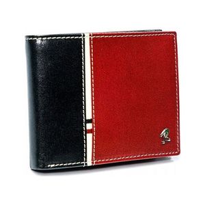 Pánska čierno-červená peňaženka vyobraziť