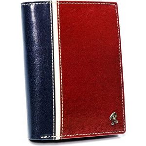 Pánska modro-červená peňaženka vyobraziť