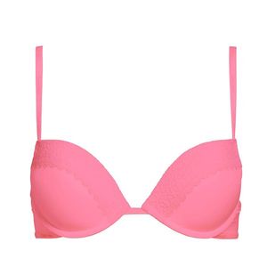 CALVIN KLEIN - Flirty plunge pink smoothie push-up podprsenka-85D vyobraziť