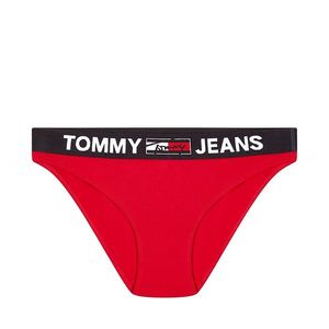 TOMMY HILFIGER - Tommy Jeans red nohavičky z organickej bavlny-S vyobraziť