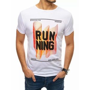 Biele tričko v modernom prevedení Running vyobraziť
