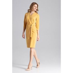 Figl Woman's Dress M654 Mustard vyobraziť