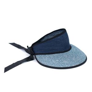 Art Of Polo Woman's Visor Hat cz19320 Navy Blue vyobraziť