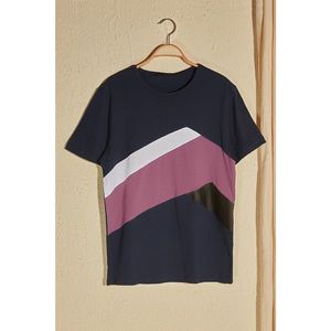 Pánske tričko Trendyol Color Block vyobraziť