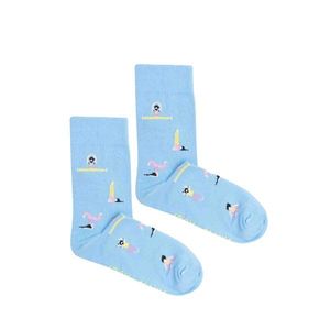 Kabak Unisex's Socks Patterned Joga Blue vyobraziť