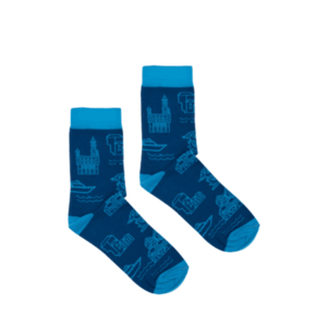 Kabak Unisex's Socks Patterned Gdansk vyobraziť