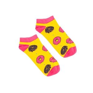 Kabak Unisex's Socks Short Donuts Yell vyobraziť