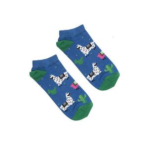 Kabak Unisex's Socks Short Llamas vyobraziť