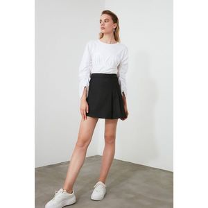 Trendyol Anthracite Basic Skirt vyobraziť