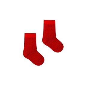 Kabak Socks Kids Classic Ribbed Red/Navy Blue vyobraziť