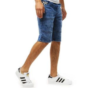 Men's denim look shorts SX0775 vyobraziť