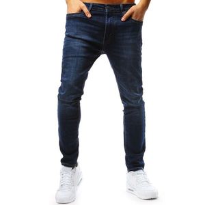 Men's blue jeans trousers UX1793 vyobraziť