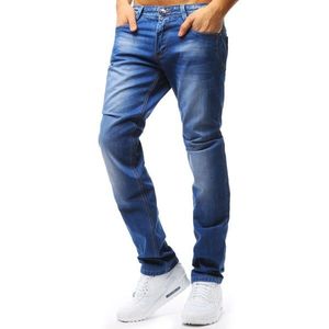 Men's blue jeans trousers UX1797 vyobraziť