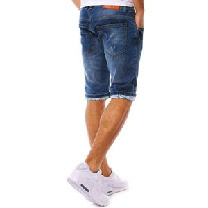 Men's blue denim shorts SX0804 vyobraziť