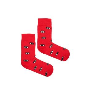 Kabak Unisex's Socks Patterned Red Eyes vyobraziť
