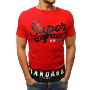 Red RX3016 men's T-shirt with print vyobraziť