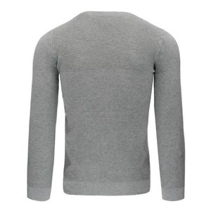 Gray men's sweater WX0800 vyobraziť