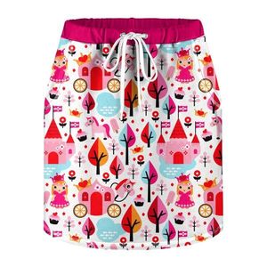 Mr. GUGU & Miss GO Woman's Skirt S-K-PC1645 vyobraziť