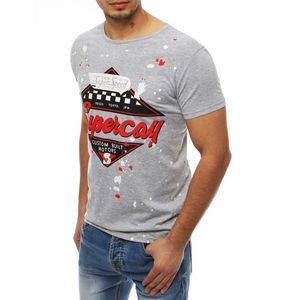 Gray RX3975 men's T-shirt with print vyobraziť