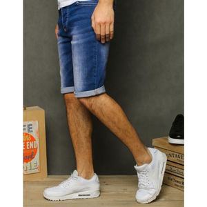 Men's denim blue shorts SX1217 vyobraziť