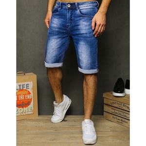 Men's denim blue shorts SX1218 vyobraziť