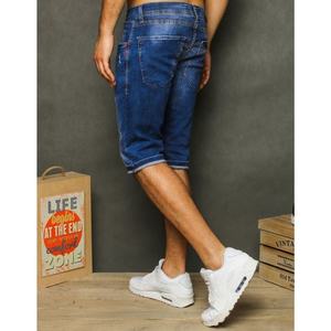 Men's denim blue shorts SX1246 vyobraziť