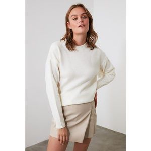 Trendyol Ekru Tassel Detailed Knitsweater vyobraziť