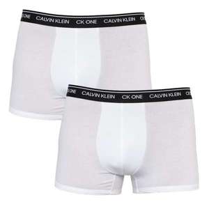 Sada dvoch bielych boxeriek Calvin Klein Underwear vyobraziť