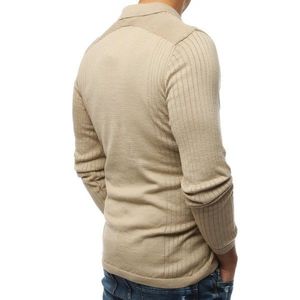 Men's beige sweater WX1420 vyobraziť