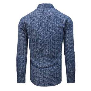 Men's PREMIUM long sleeve shirt blue DX1799 vyobraziť