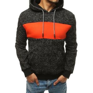 Black men's hoodie BX4635 vyobraziť