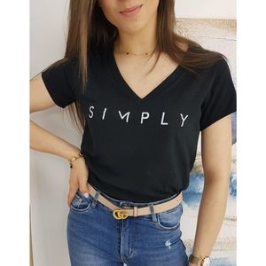 Women's T-shirt SIMPLY black RY1562 vyobraziť