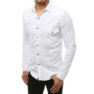 White men's long sleeve shirt DX1935 vyobraziť