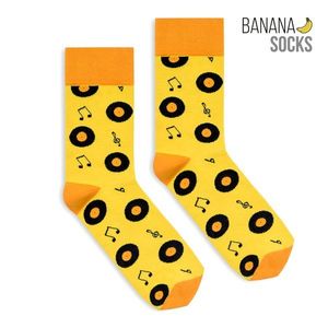 Banana Socks Unisex's Socks Classic Vinyl vyobraziť