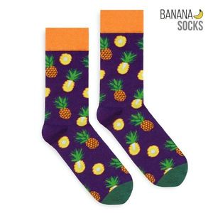 Banana Socks Unisex's Socks Classic Pineapple vyobraziť