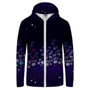 Mr. GUGU & Miss GO Unisex's Hoodie HKZ-U-PC 1761 Purple vyobraziť