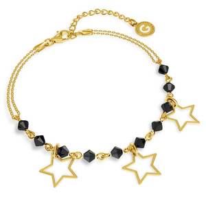 Giorre Woman's Bracelet 32545 Gold/Black vyobraziť