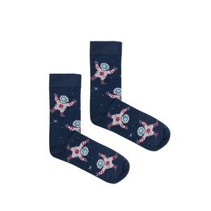Kabak Unisex's Socks Patterned Cosmonauts vyobraziť
