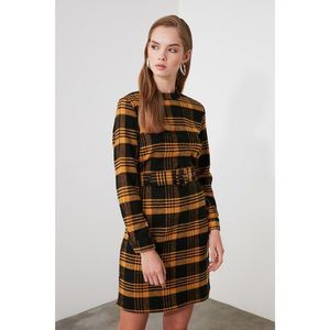 Trendyol Multicolored Plaid Dress vyobraziť