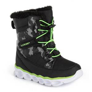 Čierne chlapčenské zimné topánky LOAP vyobraziť