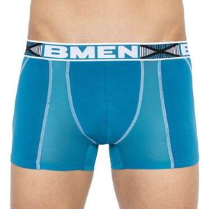 Bellinda Men's Boxers 3D FLEX AIR BOXER - Men's boxers with 3D flex cotton suitable for sport - blue vyobraziť